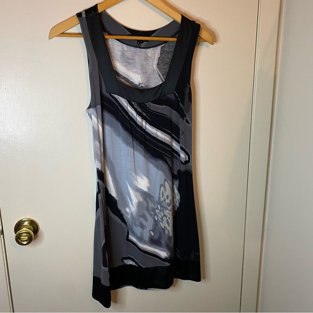 EXPRESS Square Neck Midi Dress - Picture 3 of 9